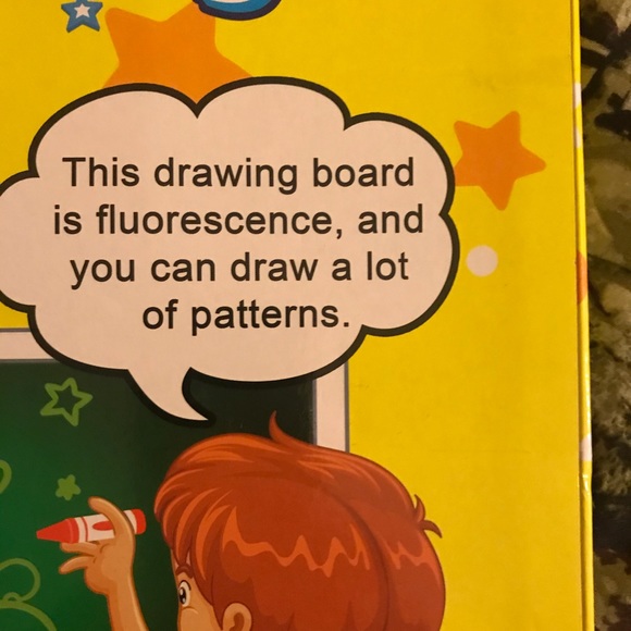Fluorescent magic drawing board - Picture 4 of 12